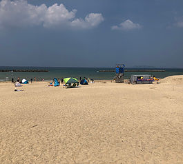 新宮海水浴場 風景写真