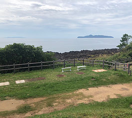 波戸岬キャンプ場 風景写真